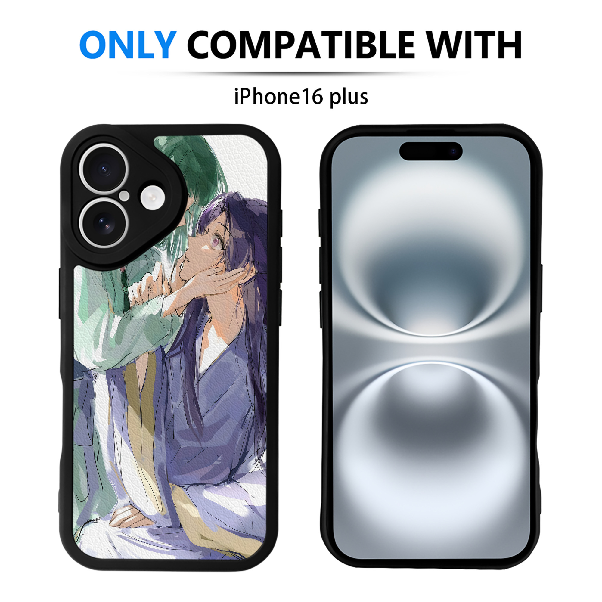 薬屋のひとりごと The Apothecary Diaries 【iPhone 16シリーズ対応】シリコンスマホケース（レザー調） 材質：シリコン